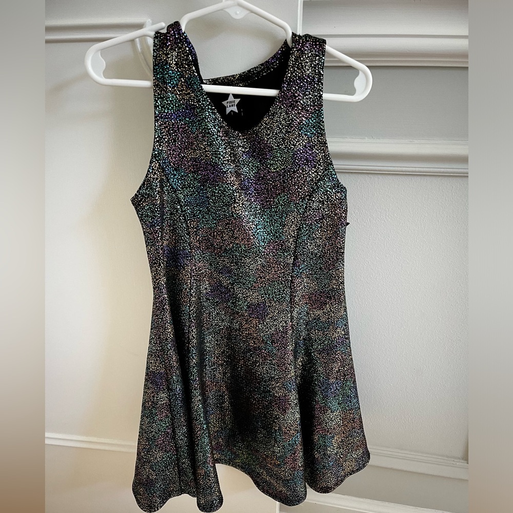 PixieLane glitter knit dress- never worn, new with tags